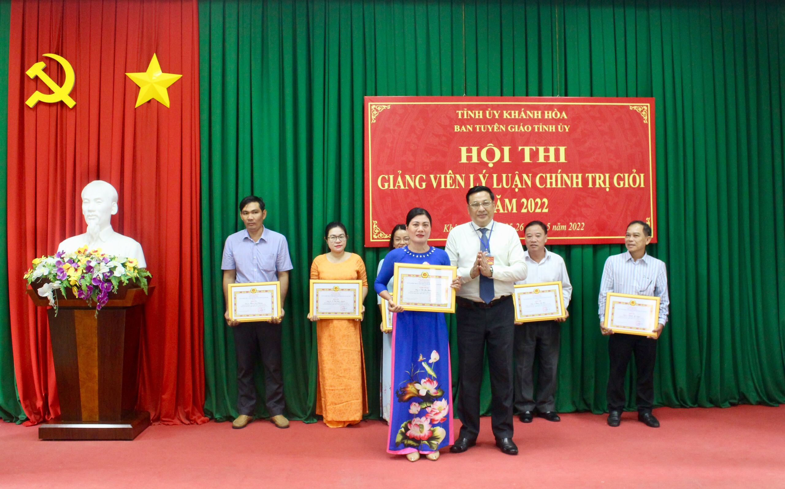 Khánh Hòa: Hội thi Giảng viên lý luận chính trị giỏi năm 2022 thành công tốt đẹp